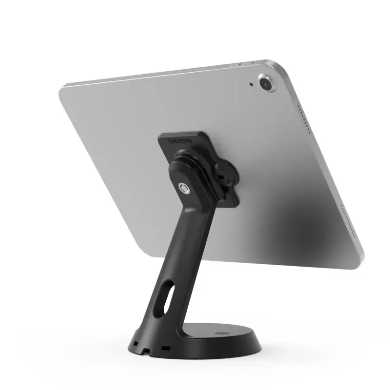 Compulocks GLDTABB GlideTab uzamykateľný stojan na tablet, hliník, pre tablety do 27,9 cm (11 palcov), montáž na pult/stenu, čierny
