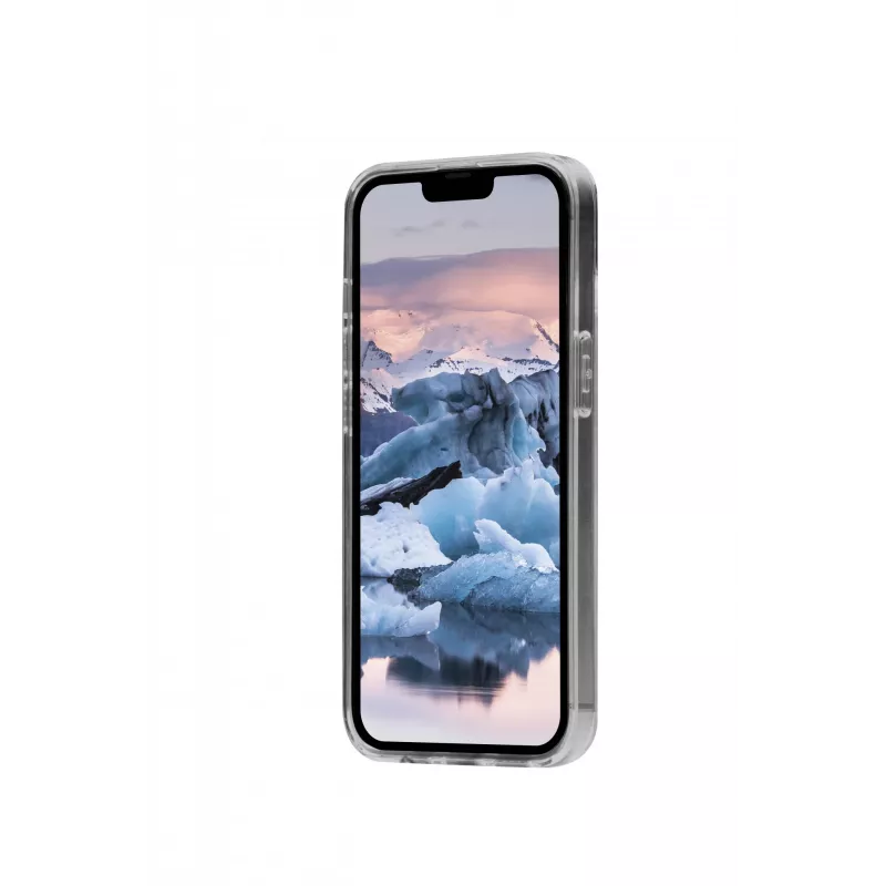 Puzdro s klopou dbramante1928 Nuuk iPhone 15 Pro transparentné