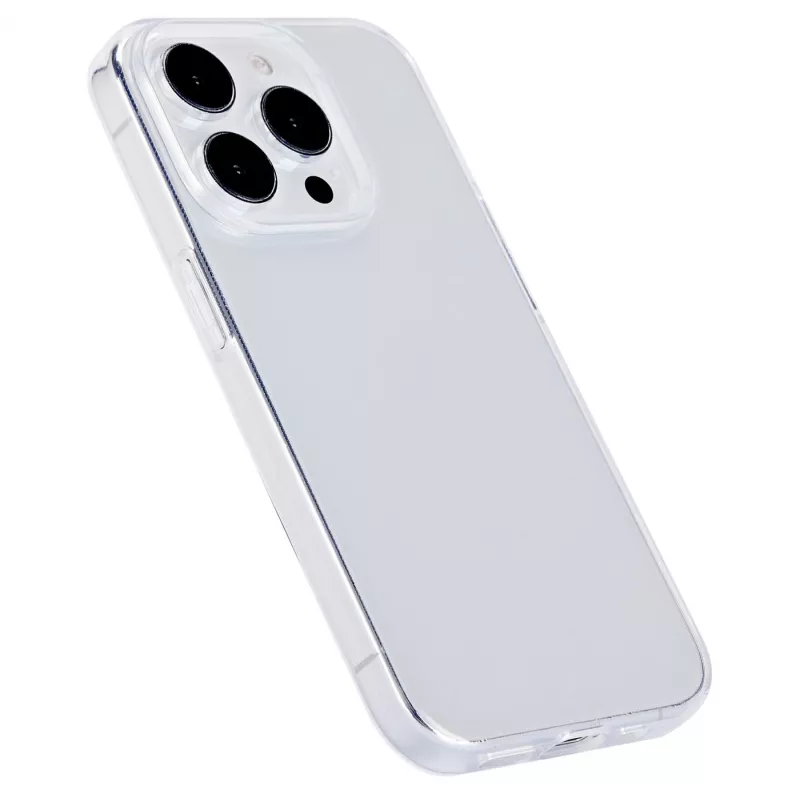 eSTUFF Infinite Vienna ES67100027-BULK zadný kryt pre mobilný telefón Apple iPhone 15 Pro, kompatibilný s MagSafe, TPU, priehľadný