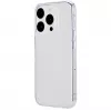 eSTUFF Infinite Vienna ES67100028-BULK zadný kryt mobilného telefónu pre Apple iPhone 15 Pro Max, kompatibilný s MagSafe, TPU, priehľadný