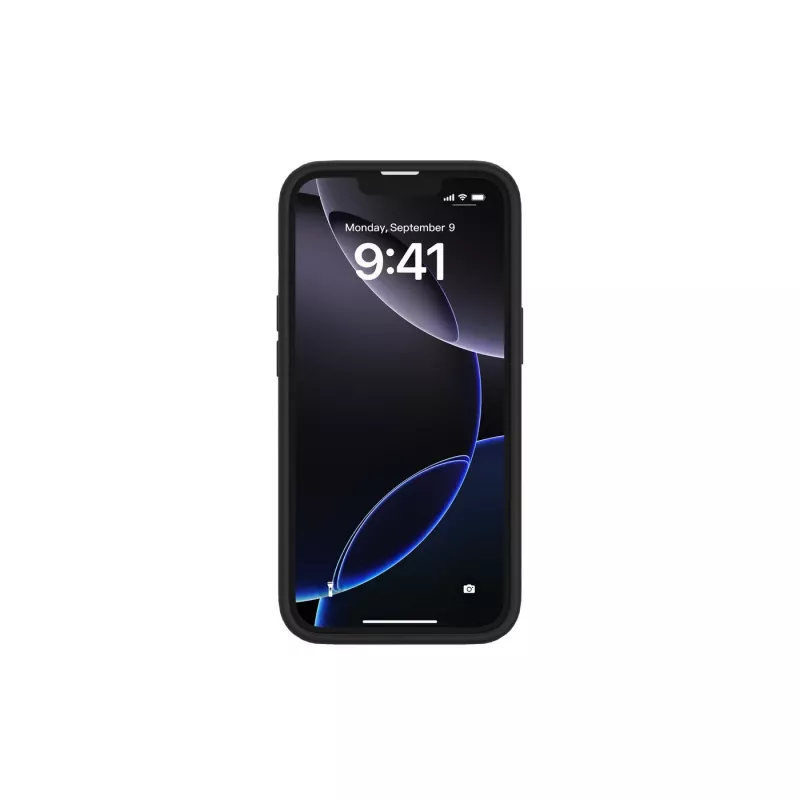 eSTUFF Infinite Riga ES67120021-BULK zadný kryt mobilného telefónu pre Apple iPhone 14, polykarbonát, silikón, čierny