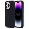 eSTUFF Infinite Riga ES67120027-BULK zadný kryt mobilného telefónu pre Apple iPhone 15 Pro, kompatibilný s MagSafe, silikón, polykarbonát, čierny