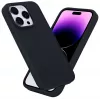 eSTUFF Infinite Riga ES67120027-BULK zadný kryt mobilného telefónu pre Apple iPhone 15 Pro, kompatibilný s MagSafe, silikón, polykarbonát, čierny