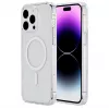 eSTUFF Berlin ES67140027-BULK zadný kryt na Apple iPhone 15 Pro, magnetický, kompatibilný s MagSafe, polykarbonát/TPU, priehľadný