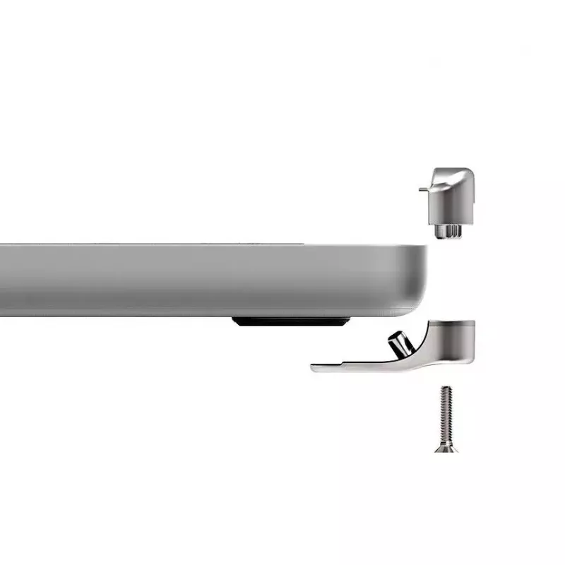 Compulocks Ledge Lock adaptér pre MacBook Pro 16 palcov M1 M2 M3 strieborný