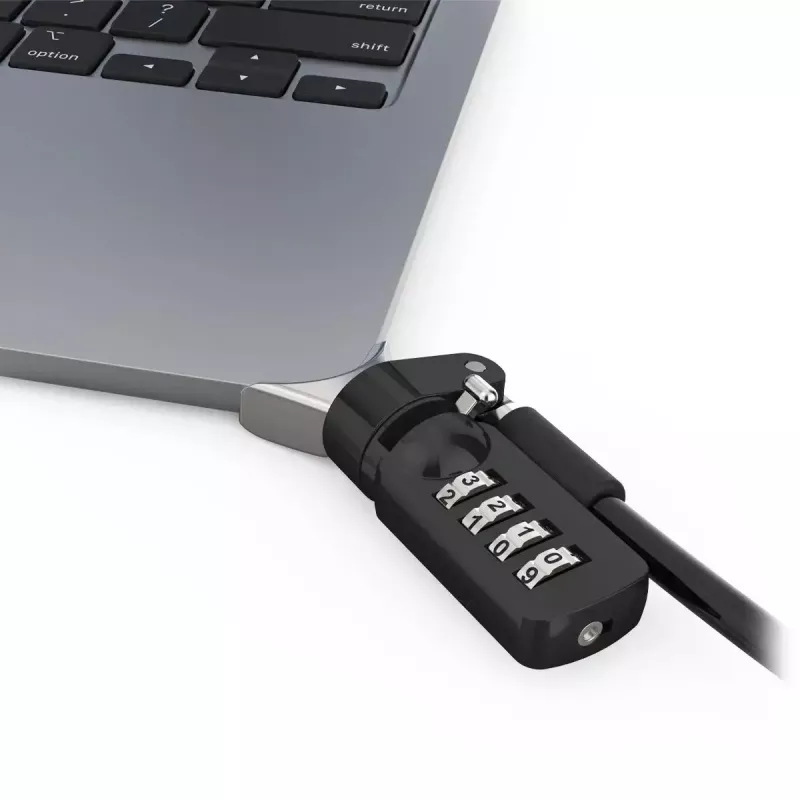 Compulocks Ledge pre MacBook Air 13 palcov M2 a M3 s číselným zámkom strieborná