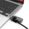 Compulocks Ledge pre MacBook Air 13 palcov M2 a M3 s číselným zámkom strieborná