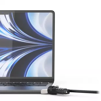 Compulocks Ledge pre MacBook Air 13 palcov M2 a M3 s číselným zámkom strieborná