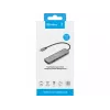 Sandberg 136-77 USB-C 6-in-1 MediaDock dokovacia stanica, HDMI + video USB-C, dvojité 4K@60Hz, USB-A/USB-C 10 Gbps, PD 100W, hliník
