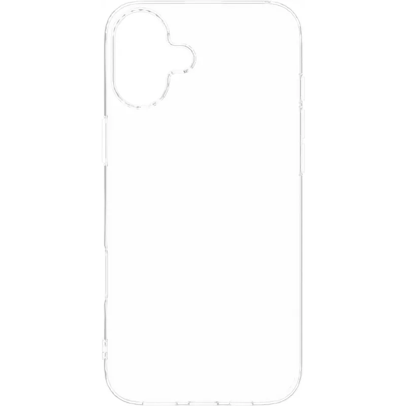 eSTUFF INFINITE VIENNA ES67100050 zadný kryt pre iPhone 16, TPU (GRS), priehľadný