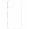 eSTUFF INFINITE VIENNA ES67100051 zadný kryt pre iPhone 16 Plus, 100 % recyklovaný TPU (GRS), priehľadný
