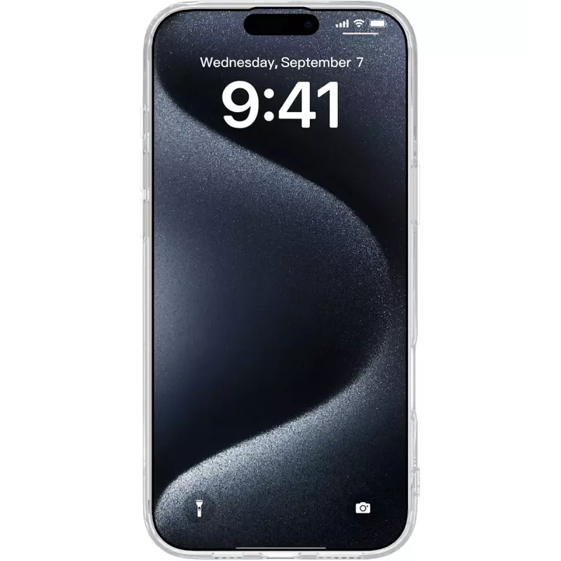 eSTUFF INFINITE VIENNA ES67100051 zadný kryt pre iPhone 16 Plus, 100 % recyklovaný TPU (GRS), priehľadný