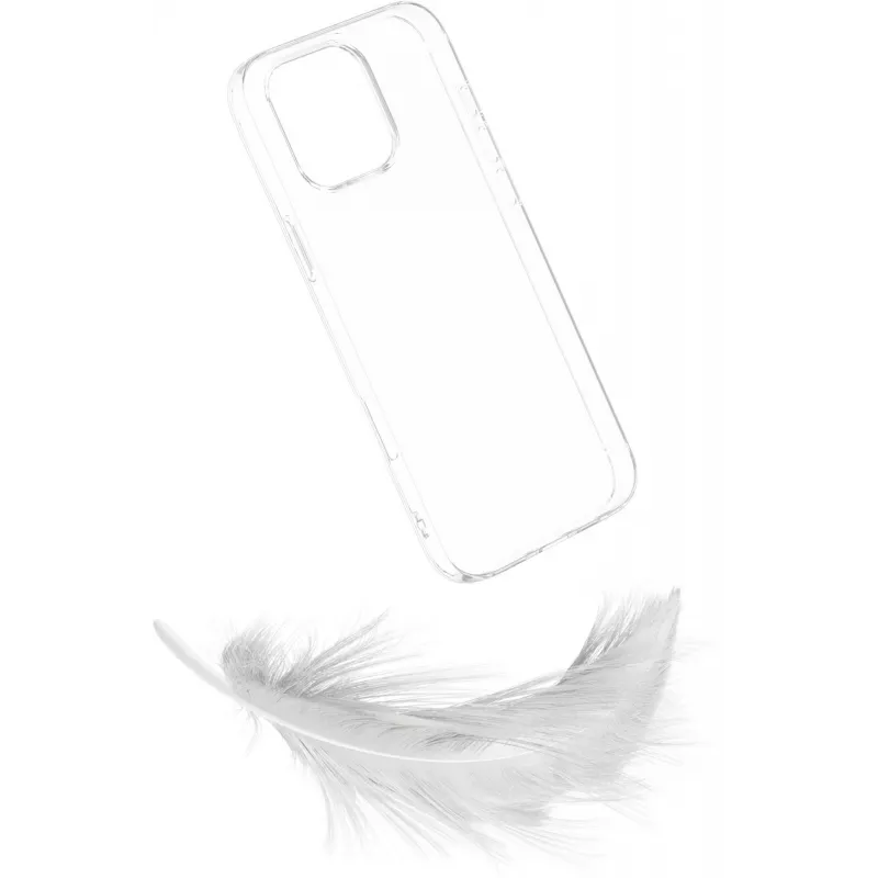 eSTUFF INFINITE VIENNA ES67100052 zadný kryt pre iPhone 16 Pro, TPU (GRS), priehľadný