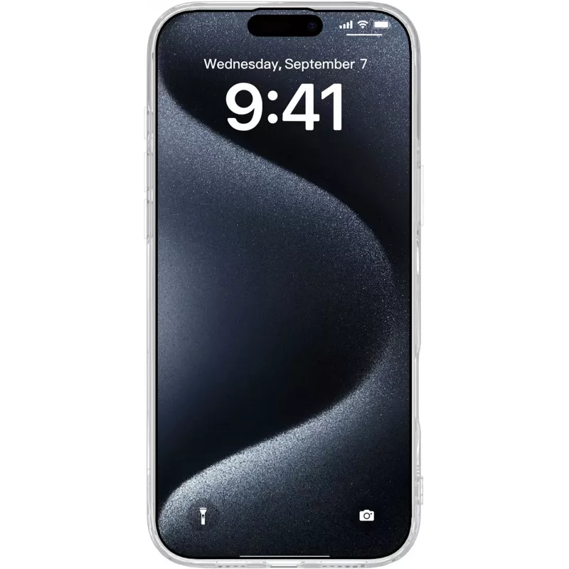 eSTUFF INFINITE VIENNA ES67100052 zadný kryt pre iPhone 16 Pro, TPU (GRS), priehľadný