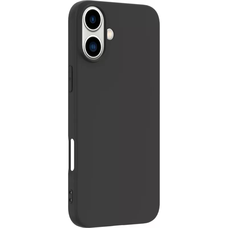 eSTUFF INFINITE VIENNA ES67101050 zadný kryt pre iPhone 16 (GRS), čierny