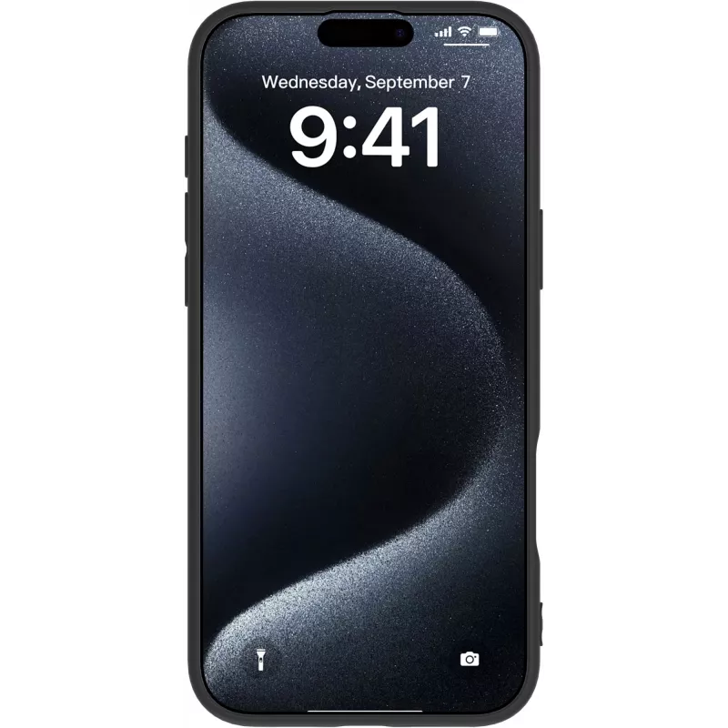 eSTUFF ES67101052-BULK INFINITE VIENNA kryt pre iPhone 16 Pro, čierny