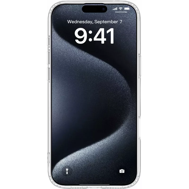 eSTUFF ES67141050 INFINITE OSLO magnetický hybridný kryt pre iPhone 16, priehľadný