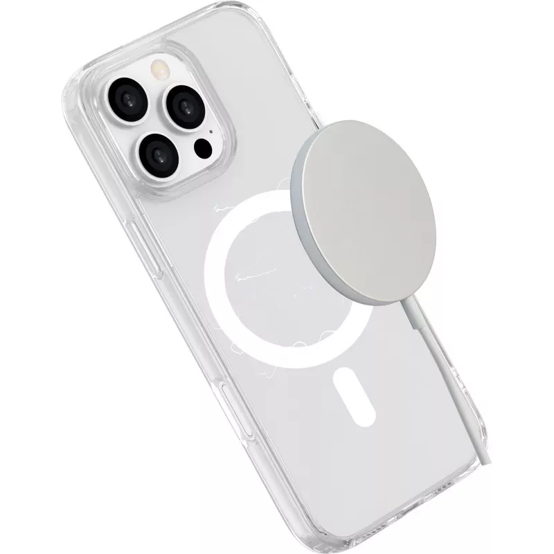 eSTUFF ES67141053 INFINITE OSLO magnetický kryt pre iPhone 16 Pro Max, priehľadný