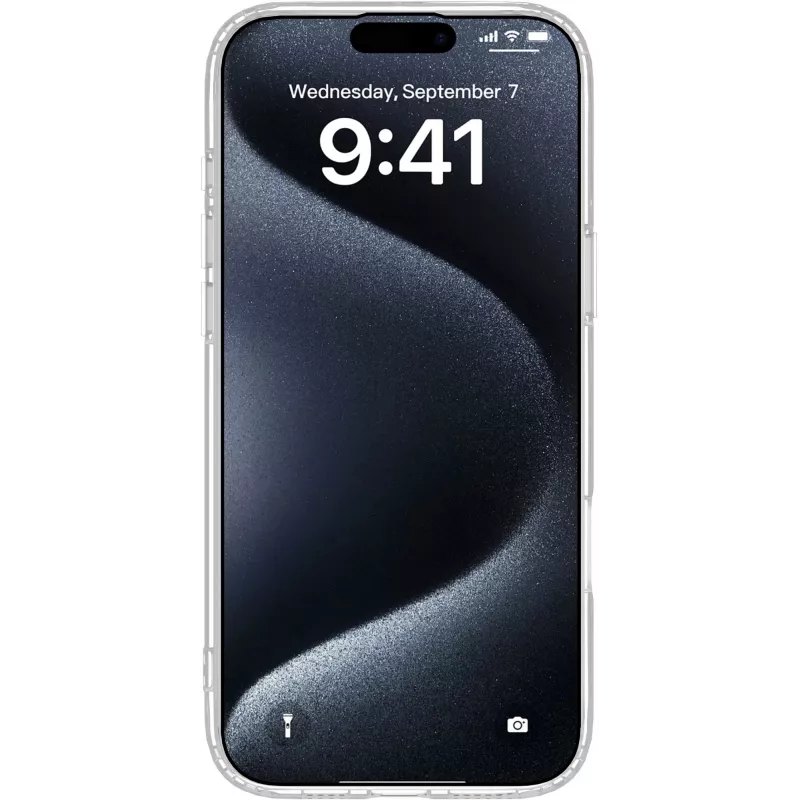 eSTUFF ES67141053 INFINITE OSLO magnetický kryt pre iPhone 16 Pro Max, priehľadný