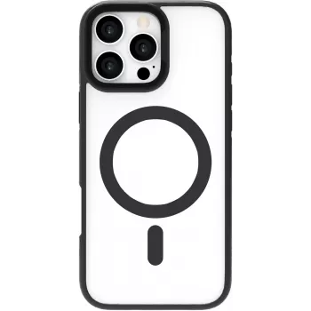 Puzdro eSTUFF ES67141102 iPhone 16 Pro 6,3 palcov transparentné čierne