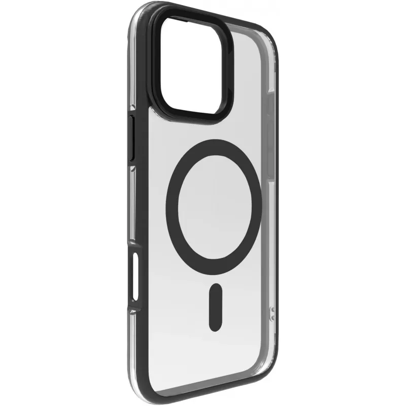 Puzdro eSTUFF ES67141102 iPhone 16 Pro 6,3 palcov transparentné čierne