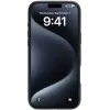 Puzdro eSTUFF ES67141102 iPhone 16 Pro 6,3 palcov transparentné čierne