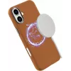 eSTUFF INFINITE VENICE ES67160024 magnetický kryt pre iPhone 16, koža, hnedý