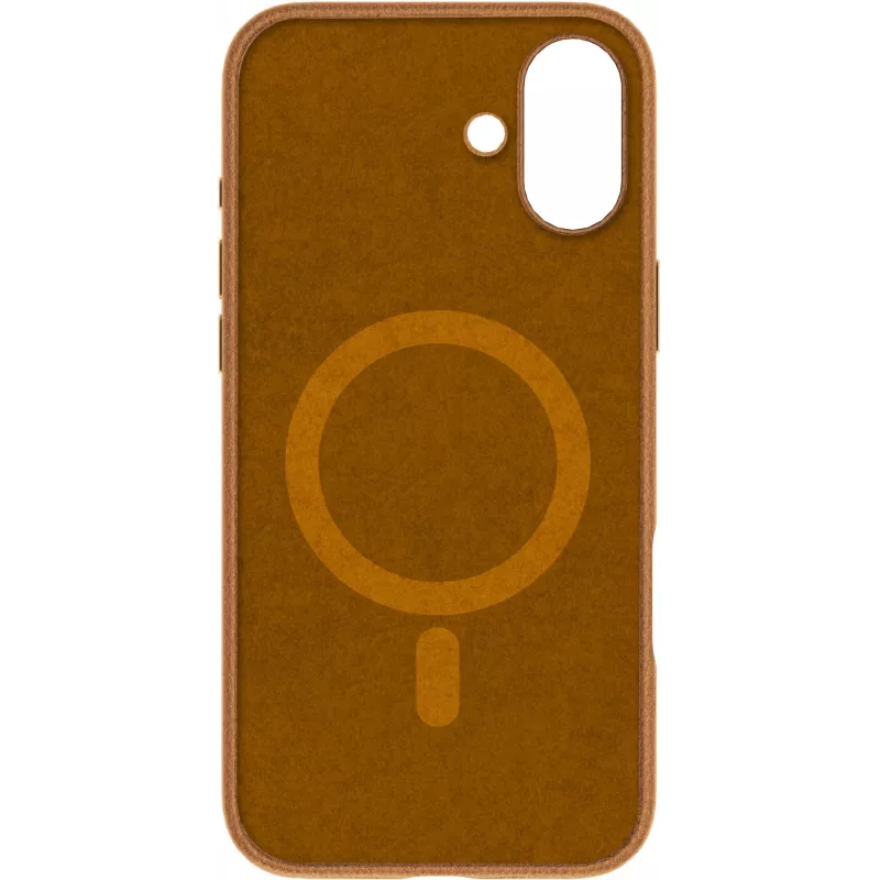 eSTUFF INFINITE VENICE ES67160024 magnetický kryt pre iPhone 16, koža, hnedý