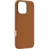eSTUFF INFINITE VENICE magnetické kožené puzdro pre iPhone 16 Pro, hnedé