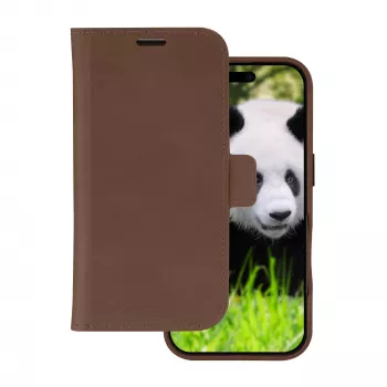 Folio puzdro dbramante1928 Lynge MagSafe iPhone 16 Pro Dark Tan