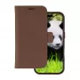 Folio puzdro dbramante1928 Lynge MagSafe iPhone 16 Pro Dark Tan