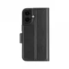 Skladacie puzdro dbramante1928 Oslo Pro pre Apple iPhone 16 čierne PU plast