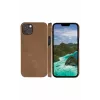 Puzdro s klopou dbramante1928 Lynge iPhone 14 Plus Tan 3 priehradky na karty