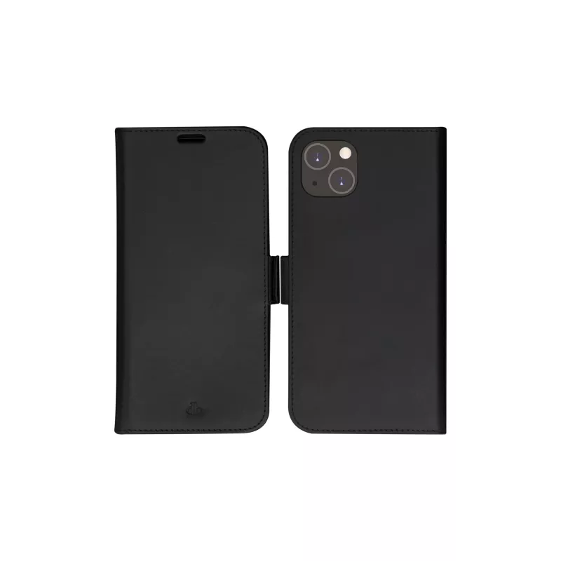 Puzdro s klopou dbramante1928 Lynge iPhone 14 Plus čierne 3 priehradky na karty
