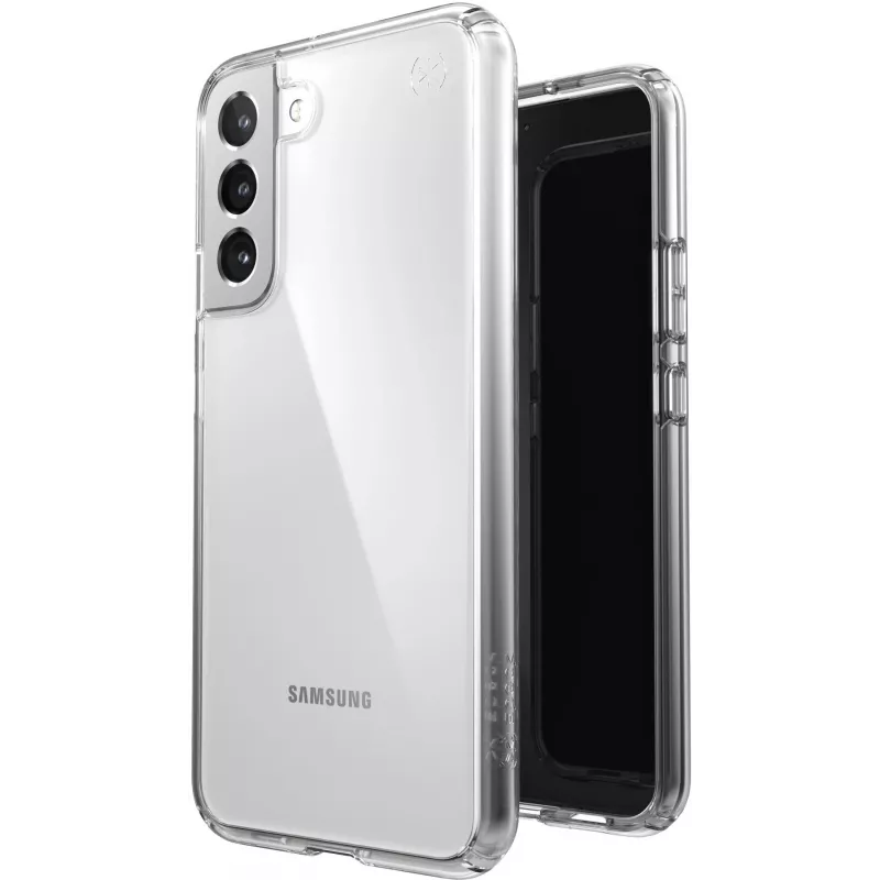 Puzdro Speck Presidio Perfect Clear Samsung Galaxy S22 Plus transparentné