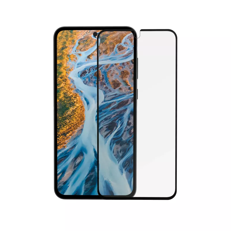dbramante1928 eco-shield Galaxy A05s čierna Edge antibakteriálny ochranný balík