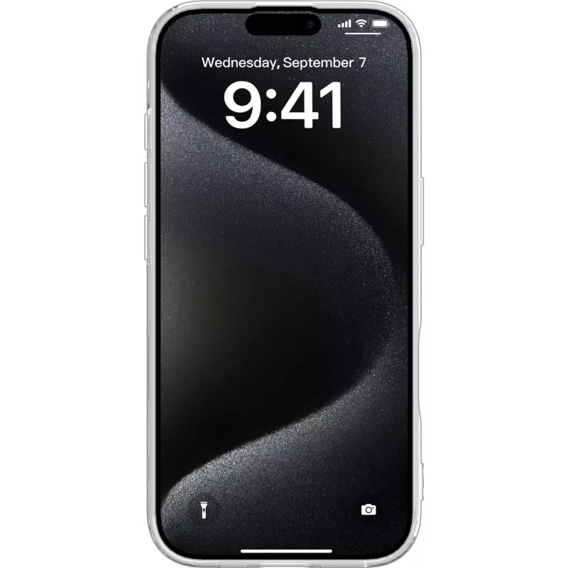 eSTUFF INFINITE GRS VIENNA priehľadné puzdro pre iPhone 17 Pro
