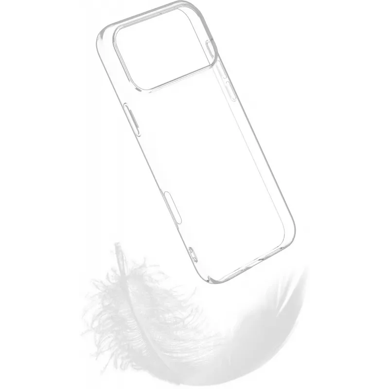 eSTUFF ES67100058-BULK INFINITE (GRS) VIENNA puzdro pre iPhone 17 Pro Max, priehľadné