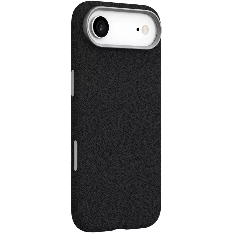 eSTUFF INFINITE GRS VENICE ES67160028 magnetický kožený kryt pre iPhone Air, čierny