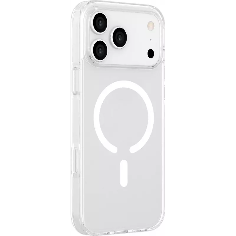 eSTUFF INFINITE GRS OSLO ES67141058-BULK magnetický kryt pre iPhone 17 Pro Max, priehľadný