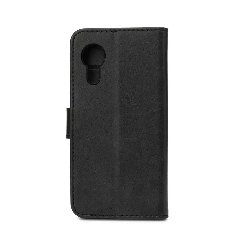 eSTUFF WALES ES67340008-BULK výklopné puzdro-peňaženka pre Samsung Galaxy A54 5G, PU, čierne