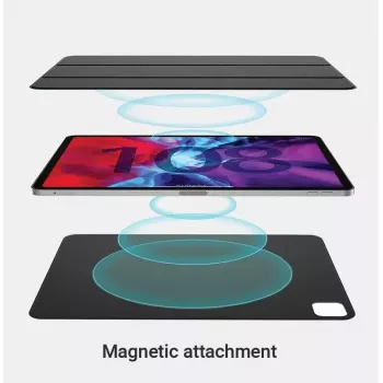 eSTUFF COLORADO magnetické puzdro pre iPad Pro 11 2022/2021/2020 - čierne