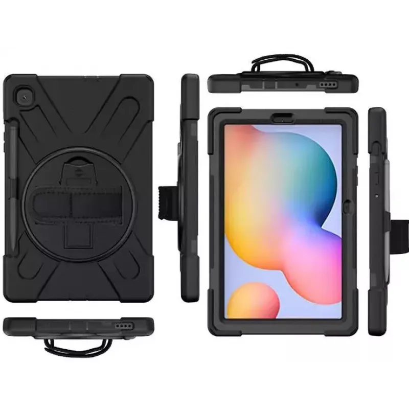 Kryt eSTUFF AUSTIN Defender Case pre Samsung Galaxy Tab S6 Lite 2022/2020 čierny