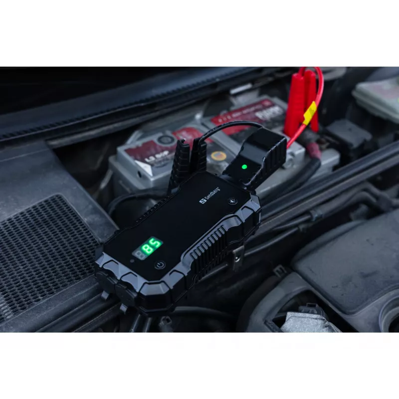 Autonabíjačka powerbanka Sandberg 10000 mAh USB Type-A Type-C čierna