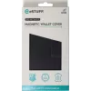 eSTUFF INFINITE MILAN ES67160105 puzdro typu peňaženka pre iPhone 16 Pro Max, čierne