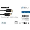 USB kábel Microconnect USB3.0AA10BOP 10 m USB 3.2 Gen 1 čierny