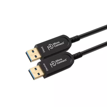 Microconnect USB3.0AA15BOP USB kábel USB 3.2 Gen 1 (3.1 Gen 1) 15 m USB A čierny
