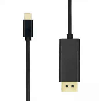 Video kábel adaptér ProXtend USBC-DP-0005 0,5m USB Type-C DisplayPort čierny