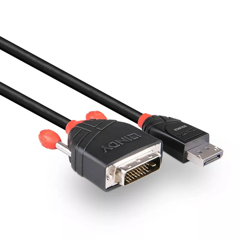 Lindy 5 m DisplayPort na DVI kábel
