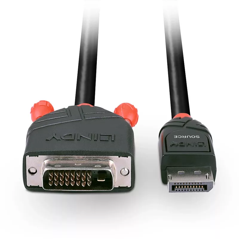Lindy 5 m DisplayPort na DVI kábel